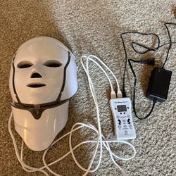 LED Face Mask with neck attachment 