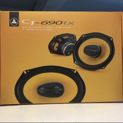 JL Audio 3 Ways 6x9 Speakers C1-690tx Brand New 