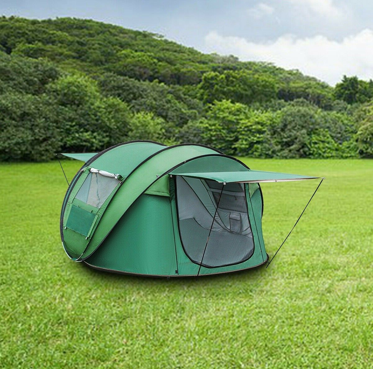 NEW Outdoor Waterproof Backpacking Hiking Tent Instant Pop Up Camping Tent