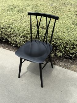Target Threshold Becket Metal X back dining chair (ONE CHAIR FOR SALE ONLY) sturdy steel frame
