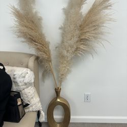 Pampas With Vase