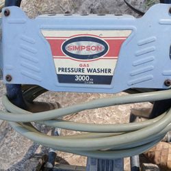 Simpson 3000psi Pressure Washer 