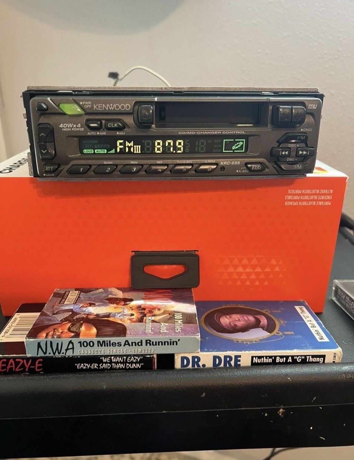 Old School Kenwood Stereo w/ detachable face