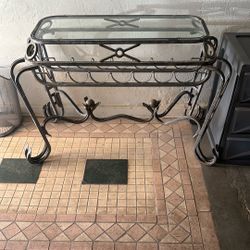 Wine Rack Table