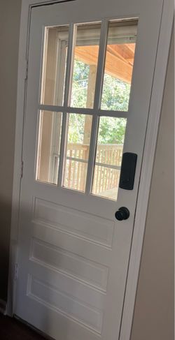 Door with Glass 79 X 32