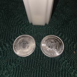 SILVER BULLION A Mark LIBERTY ROUNDS 