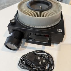 Slide Projector and Screen 