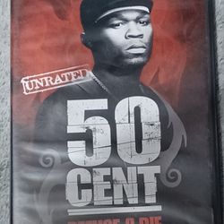 50 Cent DVD Refuse 2 Die Biography Hip Hop Rapper Photo Shoot Unrated