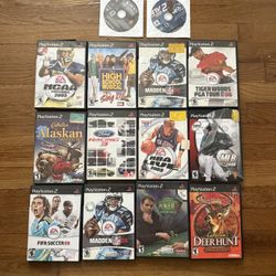 Games Assorted ( PS2 , Wii , XBOX ONE , XBOX 360 , CPU ) 