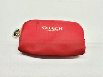 Coach Red Zipper Coin Purse *NEW