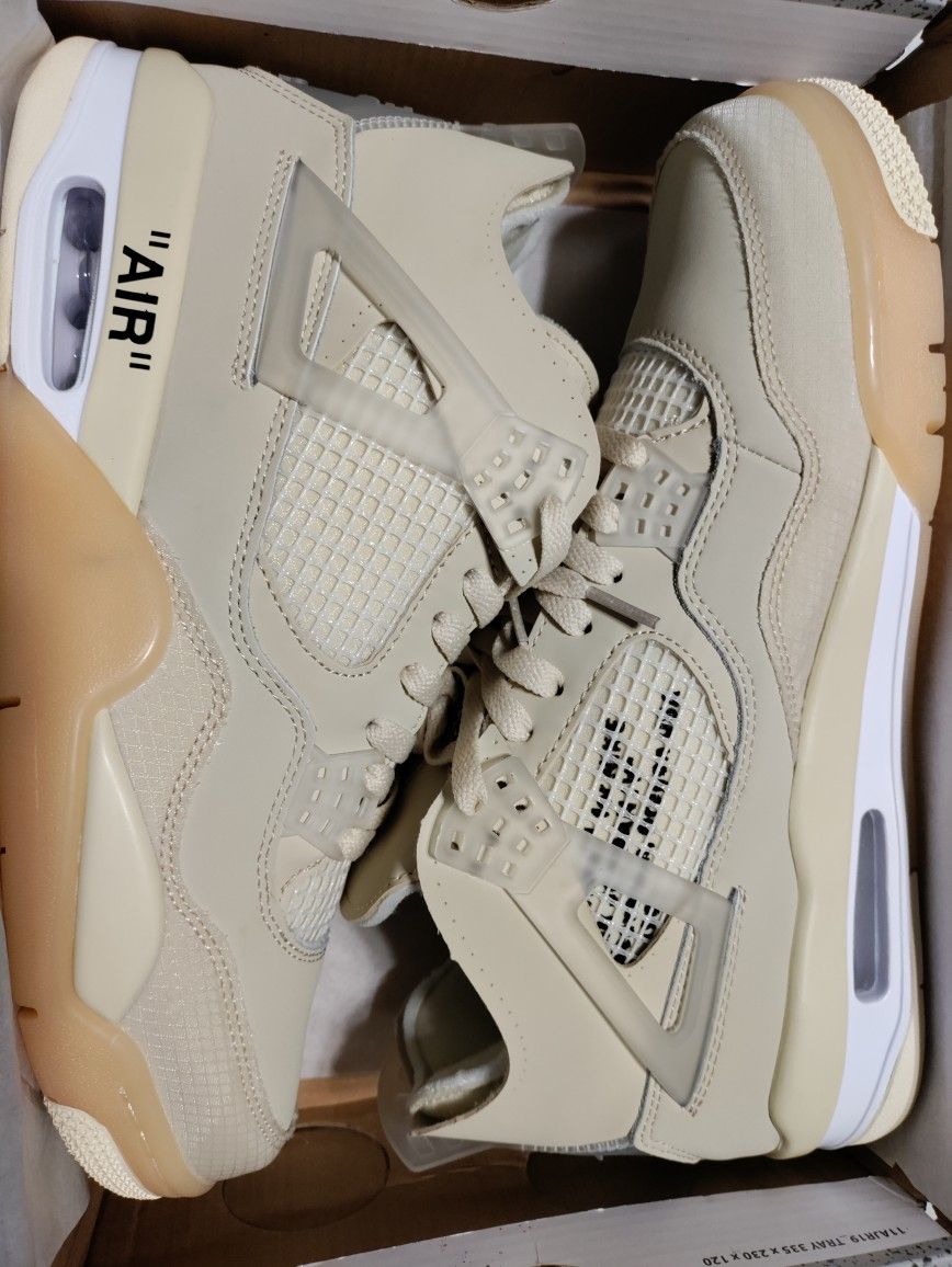Brand New Off White 4s Size 9.5 Men's
