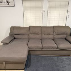 Ashley Couch With Right Chaise Loung