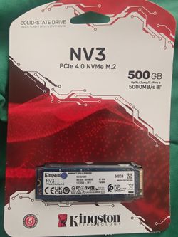 Kingston NV3 512GB NVME NIB