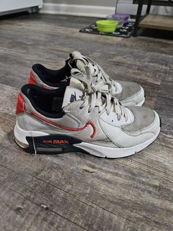 Nike Air Max Men’s US 6 Gray Red Low Top Sneakers