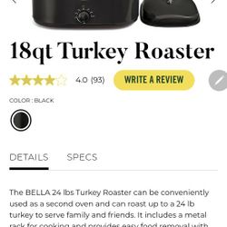 Turkey Roaster Brand Bella