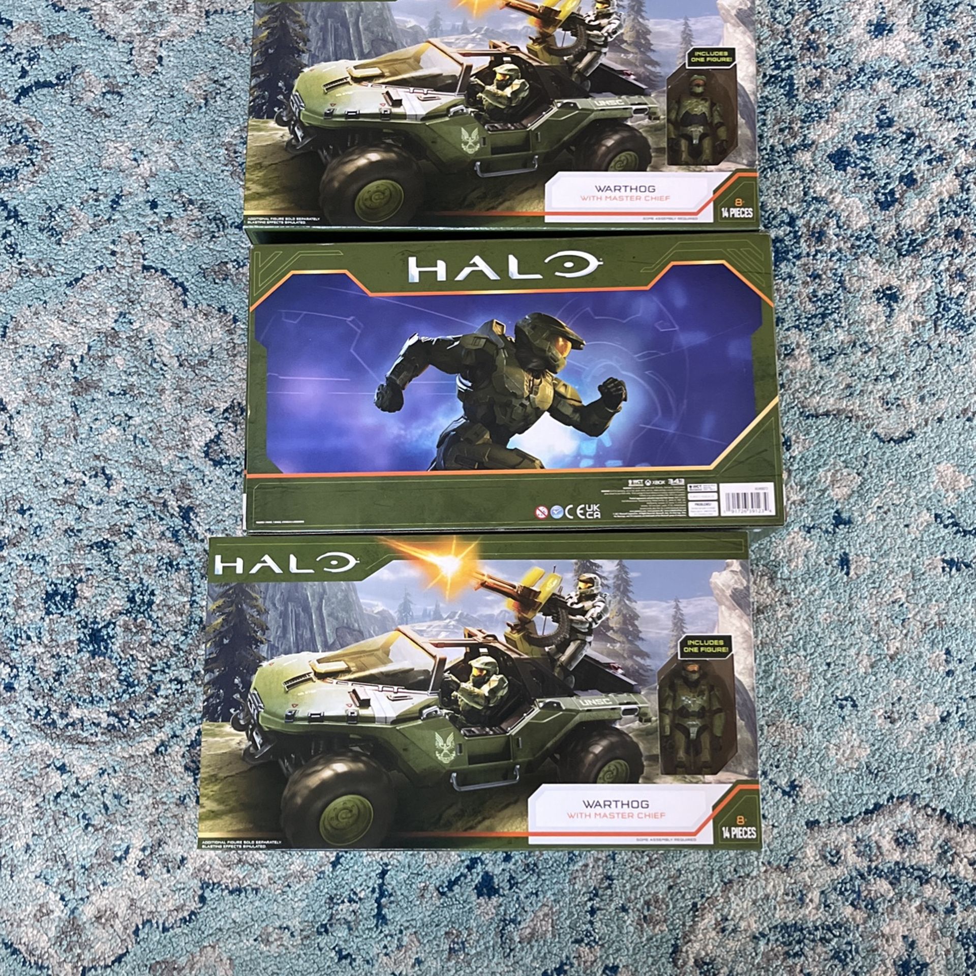 Halo Infinite Warthog Lot With Master Chief