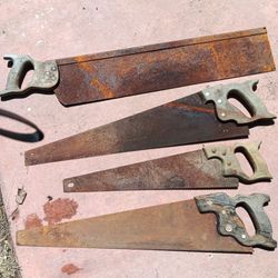 SAWS  4 REG. & 1 BONE SAW