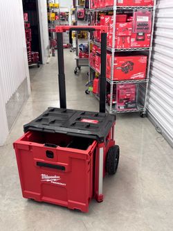 🛠️ MILWAUKEE PACKOUT MOBILE TOOL BOX WITH SLIDE-OUT DRAWER ✨ (FIRM)