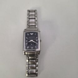 Emporio Armani Men's Rectangular Watch