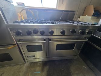 48" VIKING GAS RANGE STAINLESS STEEL