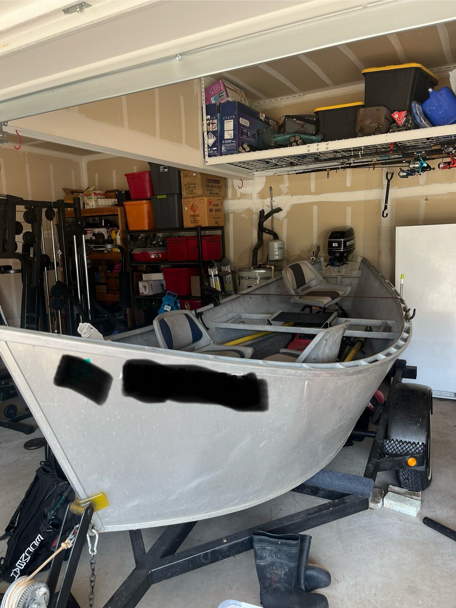1984 Alumaweld 14.5 drift boat