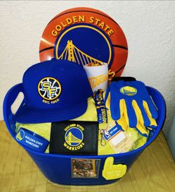 GOLDEN STATE WARRIORS, GIFT BASKET. ( PICK UP IN MODESTO.)