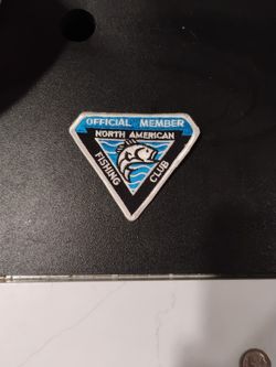 Vintage Official Member North American Fishing Club Patch