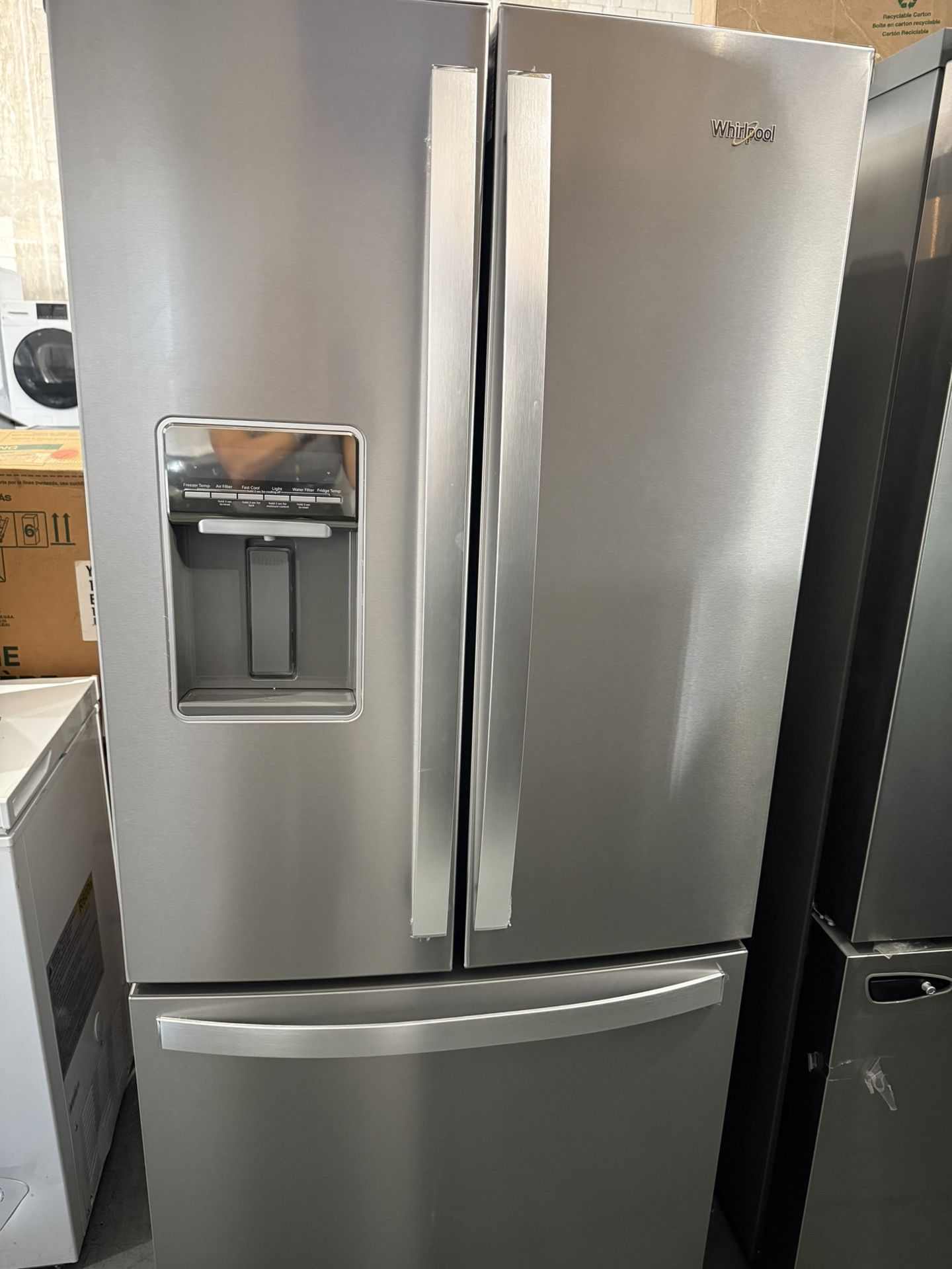 Whirpool French Door Refrigerador 30”