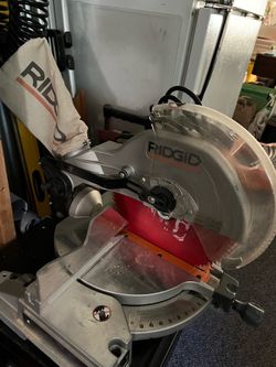 12” Ridgid miter saw