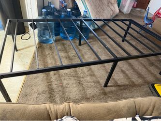 Twin size metal frame