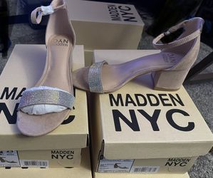Madden NYC Block Heel Size 8