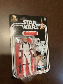 Star Wars 6" George Lucas Stormtrooper Disguise Kenner F5373