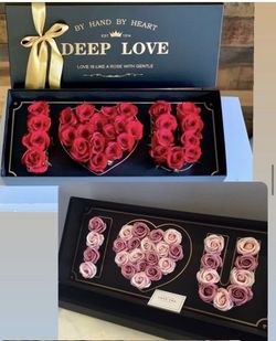 I ❤️ U Flower Box Gift