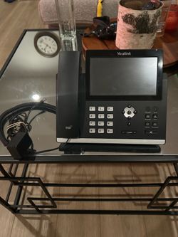 Yealink SIP-T48U Ultra-Elegant Gigabit IP Phone Power Supply, Cords (NEGOTIABLE)