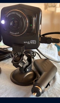 1080P Dash Camera w/ Charger & Mount