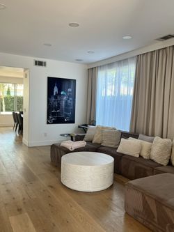 West Elm Drum Coffee Table, 36"
