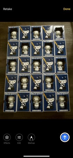 Hello Kitty Dodgers BobbleHeads