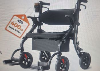 VOCIC 2-in-1 Rollator Walker & Transport Chair – Lightly Used – Lists for Around $250 – Selling for Only $50 OBO