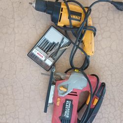 Dewalt Drill Jigsaw And Blades