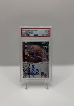 2025 Topps Chrome Inspirational Cooper Flagg #IP-18 PSA 9 RC