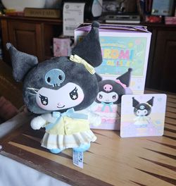 Kuromi School Life Vinyl Plush Pendant from TOPTOY