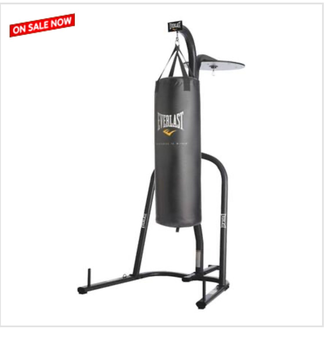 Punching Bag And Speed Bag Stand with Heavy Bag