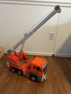 Large Crane truck kid toy $20