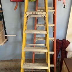 Werner 6 ft. H Aluminum Step Ladder 