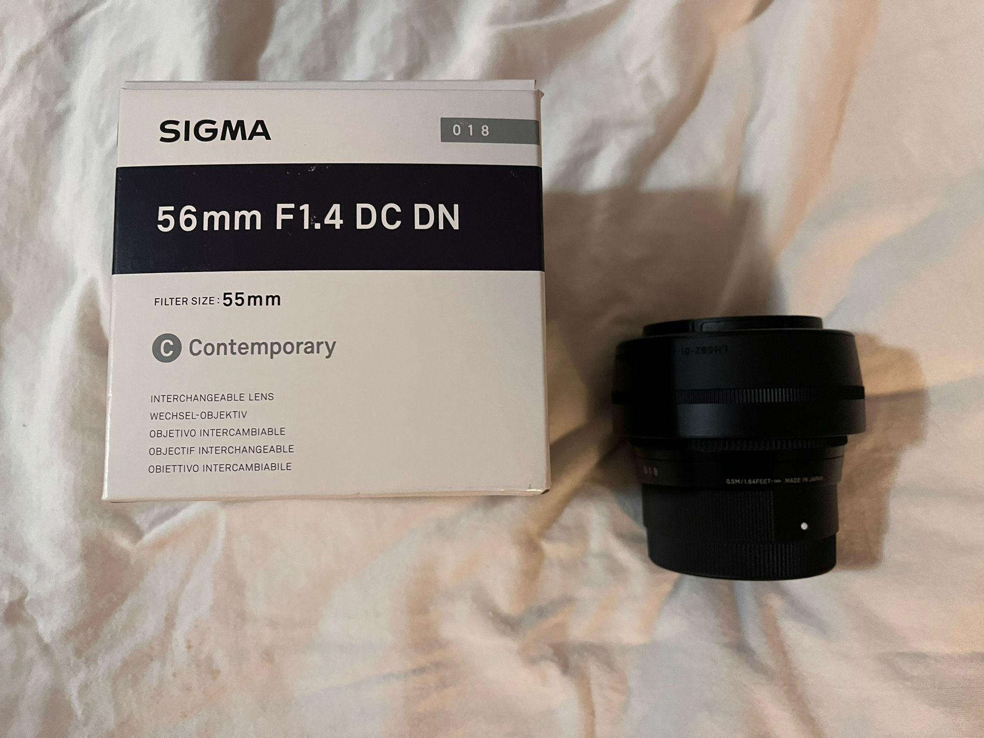 Sigma 56mm f/1.4 DG DN Contemporary Lens (Sony E)