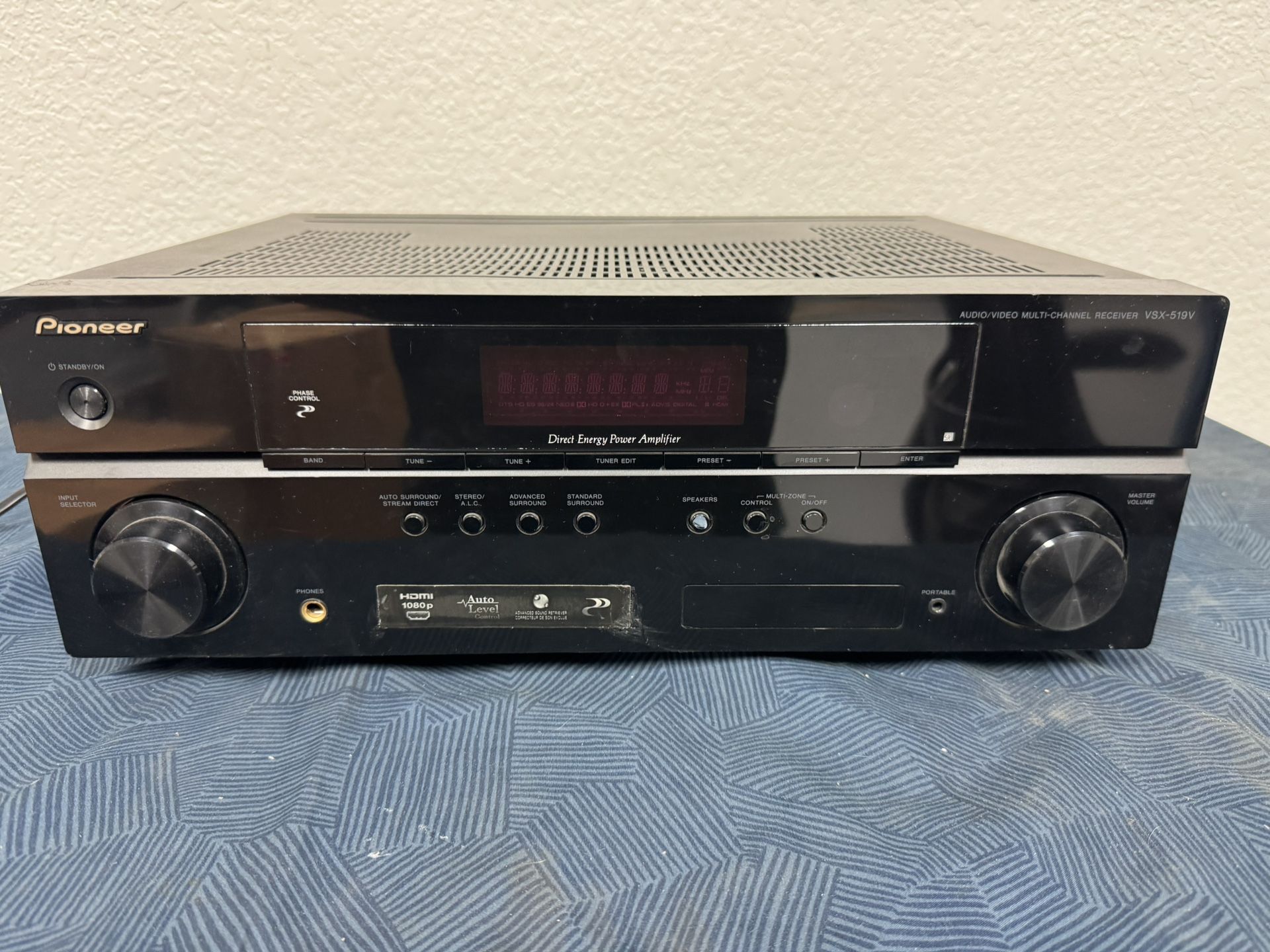 Pioneer Home Theatre Receiver