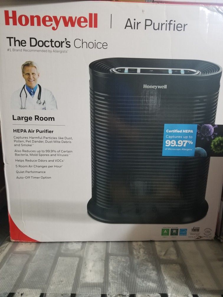 Honeywell HPA201TGT True HEPA Air Purifier Black Brand new Retail Price: $204.99+tax
