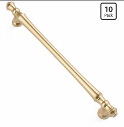 10 Pack 10” Gold Cabinet Handles
