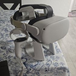 Meta Quest 2 w/Stand, USB-C, Kiwi Headstrap