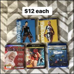 4K & HD Blu-rays (prices in description)